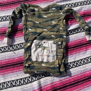 Camouflage Kids Sleeping Onesie